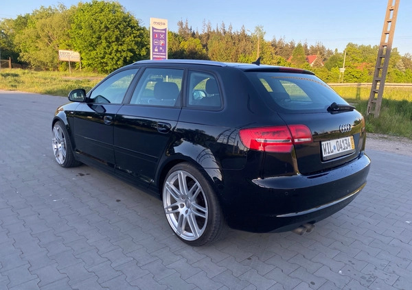 Audi A3 cena 27900 przebieg: 275430, rok produkcji 2008 z Tarczyn małe 191